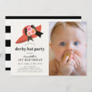 Search for derby hat invitations Rose