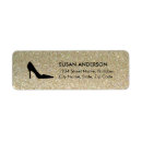 Search for black shoe return address labels Fashion
