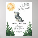 Search for wolf baby shower Watercolor