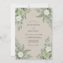 Search for cream and sage wedding invitations Watercolor