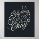 Search for words of comfort posters Typography