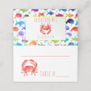 Search for fish place cards Under the sea