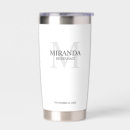 Search for monogram insulated mugs Minimalist