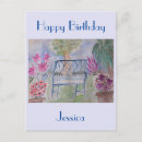 Search for garden benches postcards For her