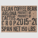 Search for coffee beans tissue paper Rustic