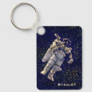 Search for space astronaut key rings Blue
