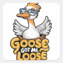 Search for funny goose stickers Honk