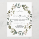 Search for eucalyptus leaves wedding invitations Foliage