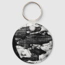 Search for womans face key rings Abstract