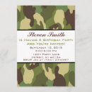 Search for camouflage party invitations Children