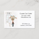 Search for at the cafe business cards Professional