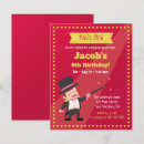 Search for magician birthday invitations Cute