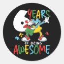Search for 6 year old birthday stickers Autistic
