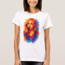 Search for female singer tshirts Portrait