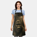 Search for funny sasquatch aprons Cryptid