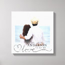 Search for wedding canvas prints Calligraphy script