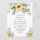 Search for sunflower wedding invitations Rustic