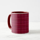 Search for plaid flannel mugs Red