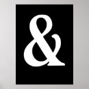 Search for ampersand art posters Simple