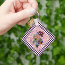 Search for flower garden key rings White