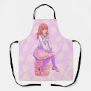 Search for macaroon macaron aprons Pink