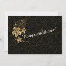Search for formal wedding note cards Gold