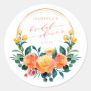 Search for gold wreath wedding stickers Watercolor