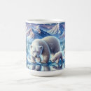 Search for bear family mugs Polar bears