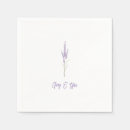 Search for lavender wedding napkins Flowers