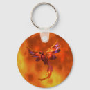 Search for mythical birds key rings Flames