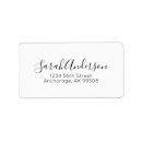 Search for signature return address labels Simple