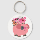 Search for piggy key rings Kawaii
