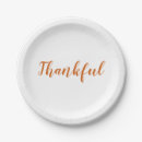 Search for thanksgiving plates Thankful