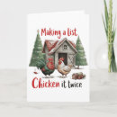Search for chicken christmas cards Hen