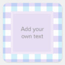 Search for purple gingham stickers Plaid