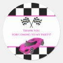 Search for girls racing stickers Chequered flag