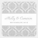 Search for two tone stickers Damask