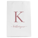 Search for white and gold gift bags Monogrammed