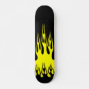 Search for fire flame skateboards Yellow