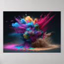Search for colour explosion posters Drawing