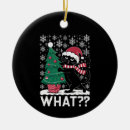 Search for black cat christmas tree decorations Santa