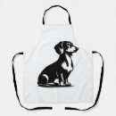 Search for funny hunting aprons Puppy