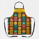 Search for retro floral aprons Leaves
