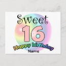 Search for 16 postcards Sweet sixteen