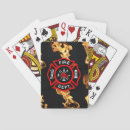 Search for fireman playing cards Fire department