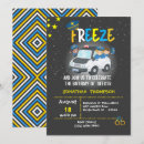 Search for police kids birthday invitations Party