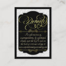 Search for gold embossed invitations Black