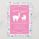 Search for llama baby shower invitations Mama