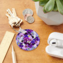 Search for pretty flowers key rings Lavender