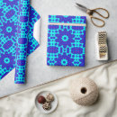 Search for kaleidoscope wrapping paper Blue